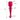 "DARCEY" Rose léchage de clitoris & vibromasseur point G en silicone liquide