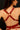 "VINCELLI" Harnais BDSM Rouge