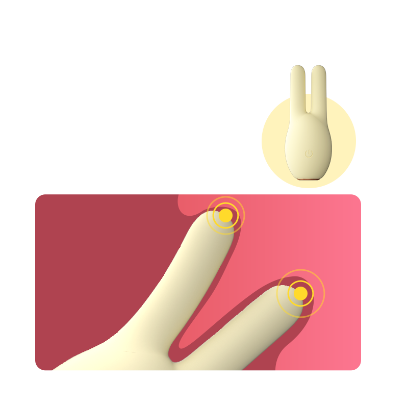 „CUTE RABBIT“ Mini Klitoris-Vibrator