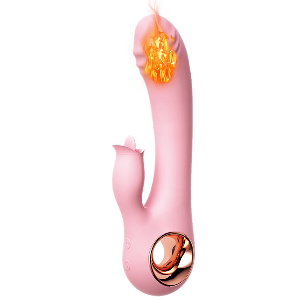 „MAGIC RABBIT II“ Klitorisleckender & erwärmbarer Rabbit-Vibrator