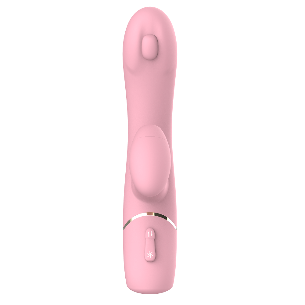 "NEMESIS"  Rabbit Tapping G-Spot & Clit Sucker Vibrator