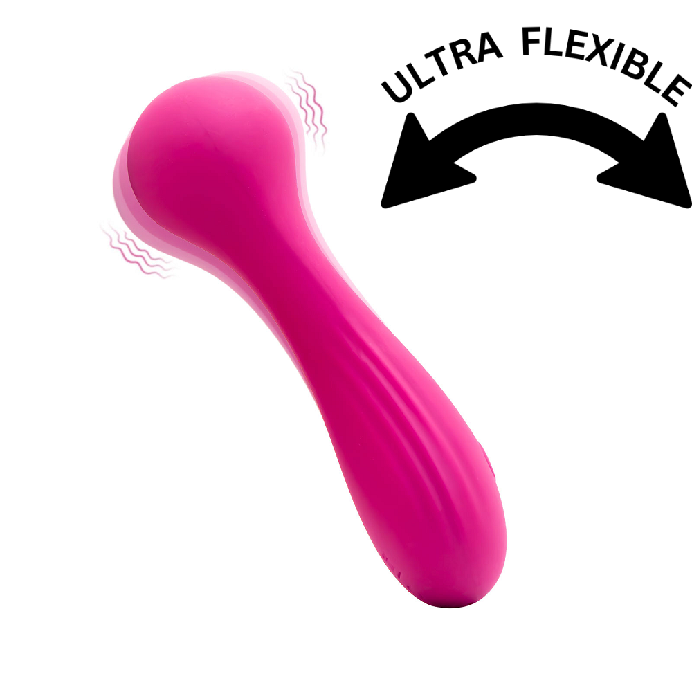"WENDY" Liquid Silicone Flexible Wand Massager