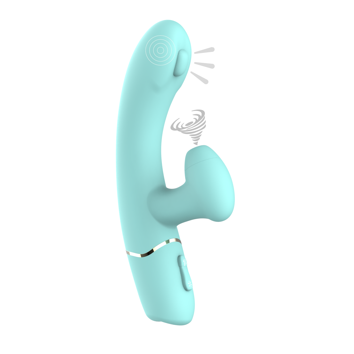 „NEMESIS“ G-Punkt & Klitoris Rabbit-Vibrator
