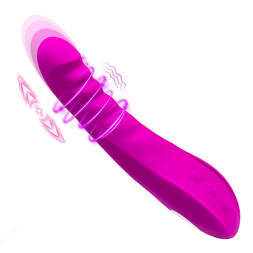 Liquid Silicone & Pulse G-Spot Vibrator Sex Toy