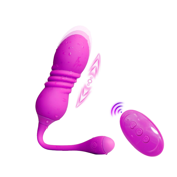 Thrusting & Remote Control Egg Vibrator Sex Toy